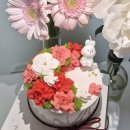 앙금떡 케이크 | [부평떡케이크] 마이멜케이크 앙금꽃 떡케이크 후기 (+주차)