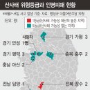 산사태위험 이미지