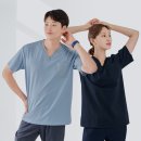 [메디컬웨어] 병원 스크럽복, 티셔츠 타입의 이지520으로!