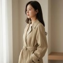 나이스클랍 | 트렌치코트 여성 나이스클랍 후기. 오픈 착용 vs 벨트 착용 비교