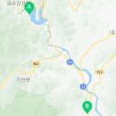 성주호 둘레길 성주호길 코스 이미지
