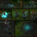 꽃지아라 | ♬ 게임/롤 일상 ♬ 자이라 스킨 후기 :불타는 지아라 스킨 vs 악령 지아라 스킨