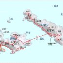 여수 둔병도/ 당산(111m)-수리봉(96.6m)-큰산(78m)-조발도/당산(87m)-갈미봉(47m)- 이미지