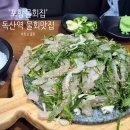 포항막회 | 독산역 찐맛집 물회먹으러 한시간씩 가는 &#39;포항물회집&#39; 물회 깻잎막회 내돈내산 후기