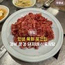 경북식육식당 | 경북 문경 웨이팅 맛집 돼지네 식육식당 || 인생 육회 또간집