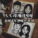 쉽고 재미있는 캐리커쳐 | 수원 행궁동 놀거리 도토리 캐리커쳐 I 종이 캔버스 솔직후기