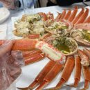 동명항대게마을 | 속초 1박 2일 효도 여행 (2) 대게 맛집 동명항 대게마을 4인 세트 대만족 후기, 영금정 산책, 탁구장...