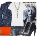DKNY outerwear &amp; Prada clutches 이미지