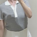 시에 sie 더현대 매장 후기 | 로델 스트라이프 칼라 니트 구입