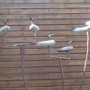 청동솟대-대구새 이미지