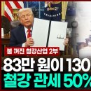 “한국 철강 망하라는 거죠” 관세 50%에 포스코·현대제철 흔들린다 | 이미지