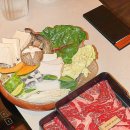 (이게)꽃게된장 | 합정역 맛집 [샤브인서울 합정점] 꽃게된장 육수 샤브샤브 데이트 모임 후기