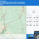 충북 제천 금수산 (상천주차장~보문정사~용담폭포~독수리바위전망대~망덕봉~얼음골재~살바위고개~금수산~입석바위~정낭골) gpx [참고용] 이미지