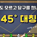 45도 대칭 이미지
