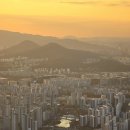 멀리보이는 아차산과 불암산 이미지