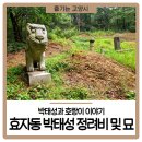 효자동 박태성정려비및묘 이미지