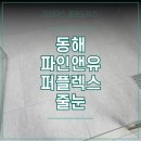 동해 파인앤유 오션시티 화장실 줄눈 [퍼플렉스 : Perflex]