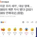 현재 평 안 좋은 sbs 연예대상 이미지