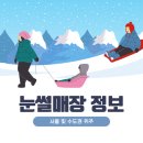 민스타푸드 | 2024년~2025년 서울 및 수도권 눈썰매장 8곳: 개장일, 이용금액 등