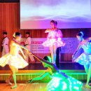 LED비바츠 태권발레 | 비바츠아트 태권발레in힐링스쿨 산청복지관 공연