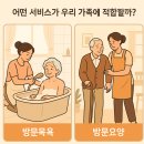 파랑새노인건강센터노동조합 | 방문목욕 vs 방문요양, 우리 가족에게 꼭 맞는 서비스는? 🛁🤝