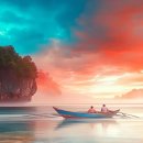 호수풍경속으로 이미지