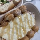 양산 히스피커피 쪽파크림치즈베이글 홍콩와플