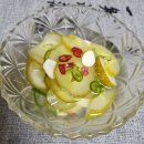 백봉오이.슈퍼오이.참외.2가지합방해서 장아찌 담았어요. 이미지