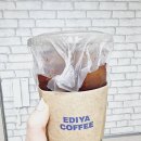 이디야커피 영주가흥사거리점 | 영주택지카페 이디야커피) 꿀복숭아 플랫치노, 콜드브루 화이트 비엔나, 복숭아 아이스티 엑스트라 사이즈