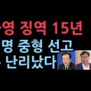 이화영 징역 15년,벌금 10억 구형..이재명도 중형 불가피 발칵 성창경TV﻿ 이미지