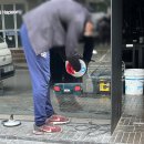 [시공후기] 프레임 없이 깔끔한 글라스 폴딩도어!