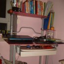 책상&의자,커튼,노트북가방,핸드폰(한글지원cdma),책 이미지