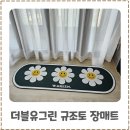 세탁 가능한 더블유그린 규조토 주방 장매트 솔직후기