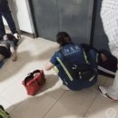 데낄라 한병 원샷하고 병원에 실려간 중국남녀 이미지