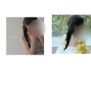 [탁살롱] 웨딩촬영 헤어변형 수지실장님 4시간 30분 대만족 후기(5번변형+현장 헤어피스추가)