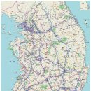 (여행정보)전국 고속도로 지도 이미지