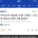 우리나라 열대야 및 폭우 매년 증가이유 이미지