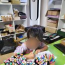 아름동_범지기601동앞 | 세종시미술학원 6세 수업 도넛박스 디자인 체험 후기