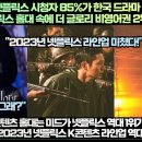 외신,“남미 넷플릭스 시청자 85%가 한국 드라마 늪에 빠졌다. 하지만 넷플릭스 홀대 속에 더 글로리 비영어권 2위!” 이미지
