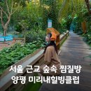 소천제3농로 | 서울 근교 비오는날 가볼만한곳 양평 미리내힐빙클럽 찜질방 예약 단층 독채 숙박 후기