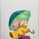 즐거운 색연필화 이미지