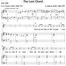 The Lost Chord / 잃어버린 음악 (A. Sullivan, G. Schirmer) [Webster Booth] 이미지