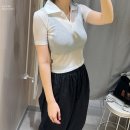 H&amp;M 포인텔 니트 가디건, 코르셋 탑 3종 착샷 후기 + 8월 디플