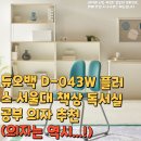 043-2 | 듀오백 D-043W 플러스 서울대 책상 독서실 공부 의자 추천(의자는 역시...!)