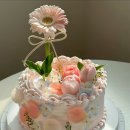 수원 카페, 장안구 카페, 생화케이크, 수원 꽃집 - 플레르윤 💐