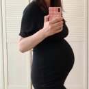 (주)북부한알 | 임신 33주 기록, 산후조리원 예약/머리카락 초음파사진 (임신33주 배크기, 다리부종, 출산준비시작)