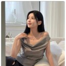 강석우 딸 강다은, 오프숄더보다 더 눈길 간 이것…그레이 모노룩이 완벽했던 이유
