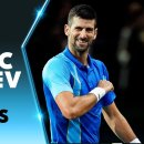 Novak Djokovic vs Andrey Rublev Match Highlights! | Paris 2023 이미지