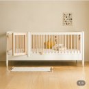 쁘띠퍼피 | 내돈내산후기 : 안데르센 올리버 하이가드 크림화이트(쁘띠마레 범퍼가드, 마틸라 침대패드)