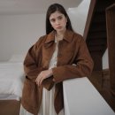 쥬시 기장점 | 쥬시쥬디 JZJK724A 스웨이드 오버핏 자켓으로 완성해본 봄 코디 실사용 후기